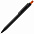 Ручка шариковая Chromatic, черная с красным с логотипом в Екатеринбурге заказать по выгодной цене в кибермаркете AvroraStore