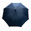 Автоматический зонт-трость с бамбуковой ручкой Impact из RPET AWARE™, 23" с логотипом в Екатеринбурге заказать по выгодной цене в кибермаркете AvroraStore