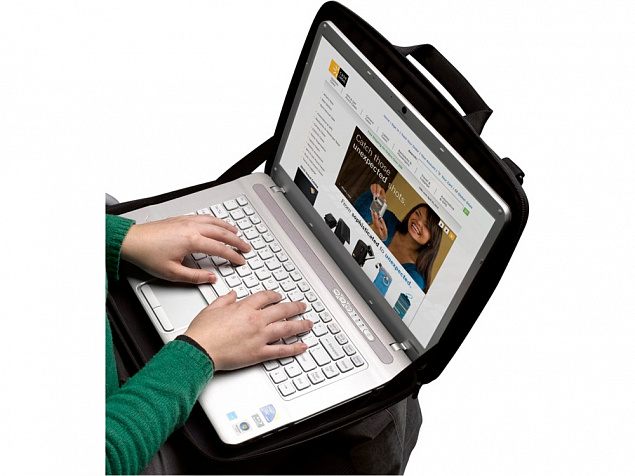 Чехол с ручками и ремешком Case Logic для ноутбука 16 с логотипом в Екатеринбурге заказать по выгодной цене в кибермаркете AvroraStore