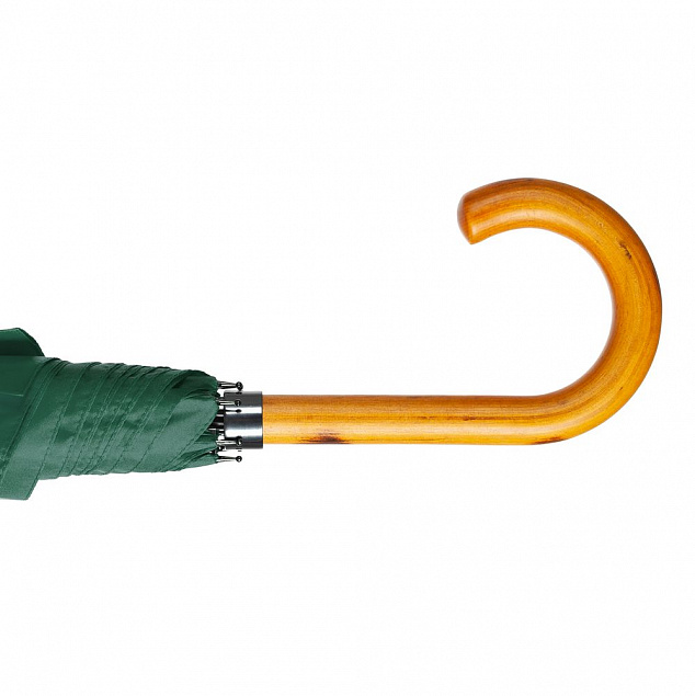 Зонт-трость LockWood ver.2, зеленый с логотипом в Екатеринбурге заказать по выгодной цене в кибермаркете AvroraStore