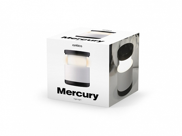 Ночник «LED Mercury» с логотипом в Екатеринбурге заказать по выгодной цене в кибермаркете AvroraStore