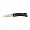 BOMBER Нож складной, нержавеющая сталь, черный с логотипом в Екатеринбурге заказать по выгодной цене в кибермаркете AvroraStore
