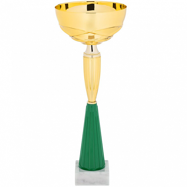 Кубок Kudos, малый, зеленый с логотипом в Екатеринбурге заказать по выгодной цене в кибермаркете AvroraStore