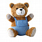 Игрушка Плюшевый медведь с логотипом в Екатеринбурге заказать по выгодной цене в кибермаркете AvroraStore