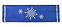 Упаковка-конфета «Снежинки», синяя с логотипом в Екатеринбурге заказать по выгодной цене в кибермаркете AvroraStore