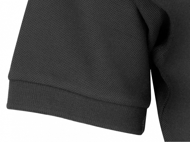 Рубашка поло Forehand женская, черный с логотипом в Екатеринбурге заказать по выгодной цене в кибермаркете AvroraStore