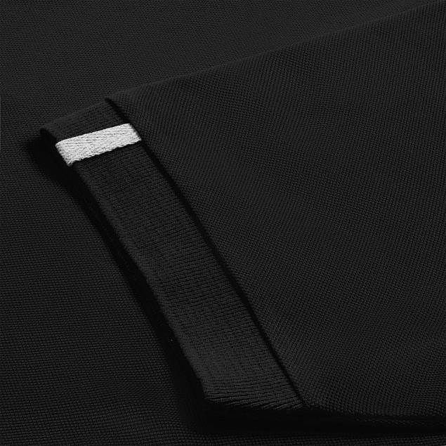 Рубашка поло мужская Virma Premium, черная с логотипом в Екатеринбурге заказать по выгодной цене в кибермаркете AvroraStore