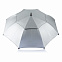 Зонт-трость антишторм Hurricane 27, серый с логотипом в Екатеринбурге заказать по выгодной цене в кибермаркете AvroraStore