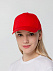 Бейсболка Promo, красная с логотипом в Екатеринбурге заказать по выгодной цене в кибермаркете AvroraStore