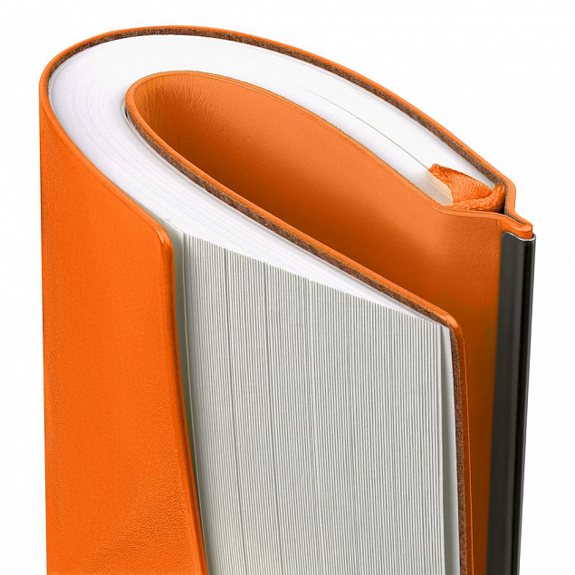 Ежедневник Kroom, недатированный, оранжевый с логотипом в Екатеринбурге заказать по выгодной цене в кибермаркете AvroraStore