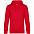 Толстовка с капюшоном унисекс King, красная с логотипом в Екатеринбурге заказать по выгодной цене в кибермаркете AvroraStore