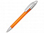 Ручка шариковая Celebrity Кейдж, оранжевый/серебристый с логотипом в Екатеринбурге заказать по выгодной цене в кибермаркете AvroraStore