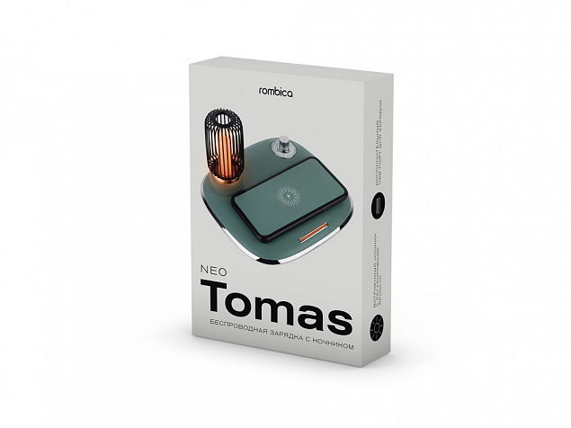 Беспроводное зарядное устройство «NEO Tomas Quick» с логотипом в Екатеринбурге заказать по выгодной цене в кибермаркете AvroraStore
