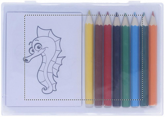 Набор цветных карандашей с логотипом в Екатеринбурге заказать по выгодной цене в кибермаркете AvroraStore