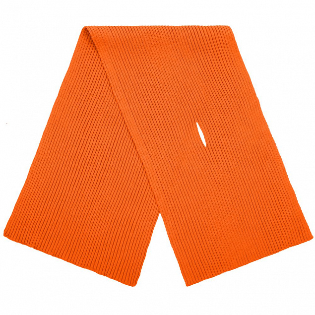 Шарф Yong, оранжевый с логотипом в Екатеринбурге заказать по выгодной цене в кибермаркете AvroraStore