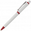 Ручка шариковая Raja, красная с логотипом в Екатеринбурге заказать по выгодной цене в кибермаркете AvroraStore