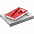 Набор Idea Memory, красный с логотипом в Екатеринбурге заказать по выгодной цене в кибермаркете AvroraStore