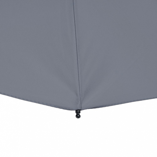 Зонт складной Fillit, серый с логотипом в Екатеринбурге заказать по выгодной цене в кибермаркете AvroraStore