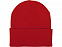 Шапка Dunant, двуслойная, красный с логотипом в Екатеринбурге заказать по выгодной цене в кибермаркете AvroraStore
