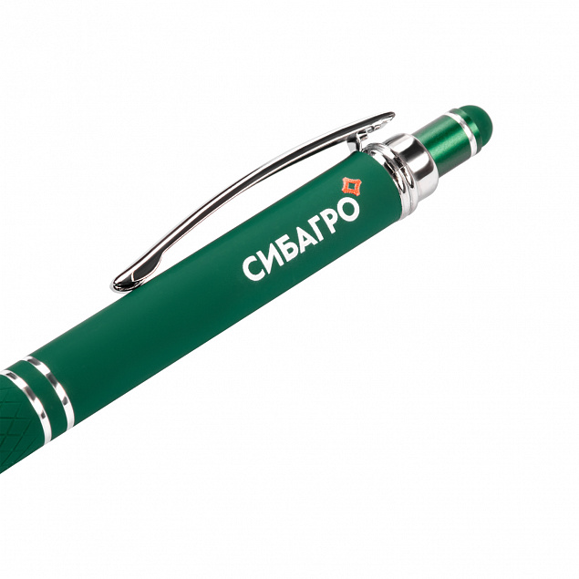 Шариковая ручка Alt, зеленый с логотипом в Екатеринбурге заказать по выгодной цене в кибермаркете AvroraStore