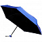 Зонт складной Color Action, в кейсе, синий с логотипом в Екатеринбурге заказать по выгодной цене в кибермаркете AvroraStore