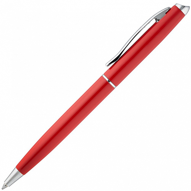 Ручка шариковая Phrase, красная с логотипом в Екатеринбурге заказать по выгодной цене в кибермаркете AvroraStore