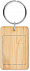 Брелок из бамбука с логотипом в Екатеринбурге заказать по выгодной цене в кибермаркете AvroraStore