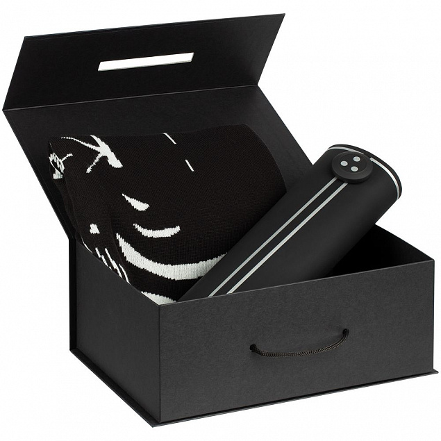 Коробка New Case, черная с логотипом в Екатеринбурге заказать по выгодной цене в кибермаркете AvroraStore