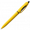 Ручка шариковая S! (Си), желтая с логотипом в Екатеринбурге заказать по выгодной цене в кибермаркете AvroraStore