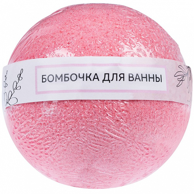 Бомбочка для ванны Feeria, розовая орхидея с логотипом в Екатеринбурге заказать по выгодной цене в кибермаркете AvroraStore