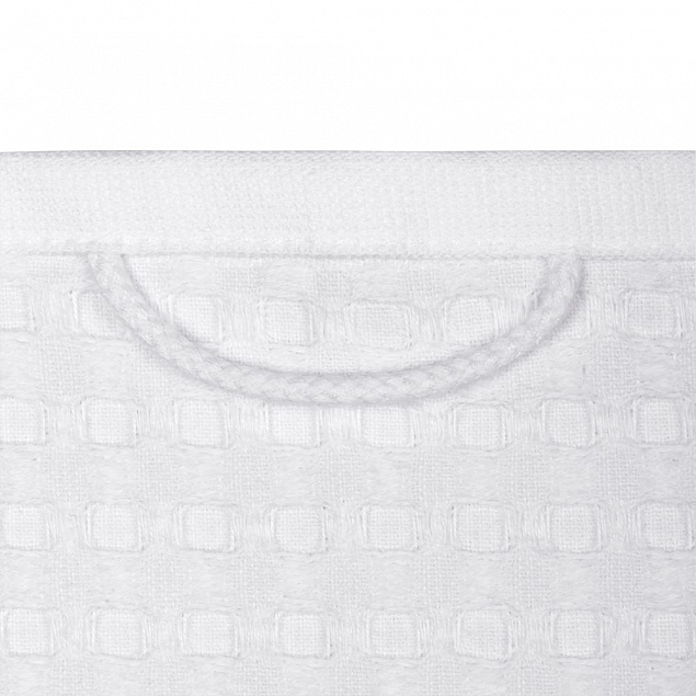 Полотенце вафельное Piquee, среднее, белое с логотипом в Екатеринбурге заказать по выгодной цене в кибермаркете AvroraStore