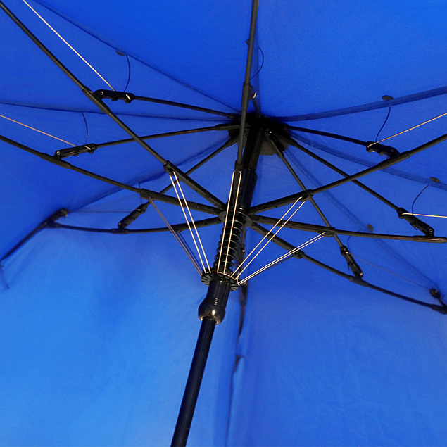 Зонт Глиссер - Синий HH с логотипом в Екатеринбурге заказать по выгодной цене в кибермаркете AvroraStore