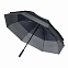 Зонт-трость Portobello Bora, синий/серый с логотипом в Екатеринбурге заказать по выгодной цене в кибермаркете AvroraStore