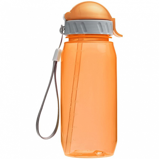 Бутылка для воды Aquarius, оранжевая с логотипом в Екатеринбурге заказать по выгодной цене в кибермаркете AvroraStore
