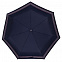 Складной зонт TAKE IT DUO, синий в полоску с логотипом в Екатеринбурге заказать по выгодной цене в кибермаркете AvroraStore