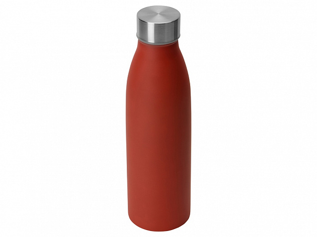 Стальная бутылка Rely, 800 мл, красный матовый с логотипом в Екатеринбурге заказать по выгодной цене в кибермаркете AvroraStore