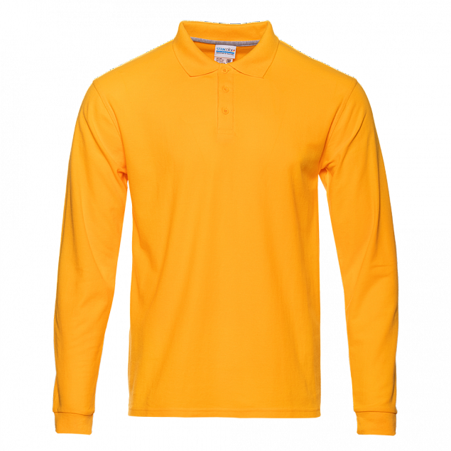 Рубашка поло Рубашка мужская 04S Жёлтый с логотипом в Екатеринбурге заказать по выгодной цене в кибермаркете AvroraStore