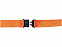 Шнурок Yogi со съемным креплением, оранжевый с логотипом в Екатеринбурге заказать по выгодной цене в кибермаркете AvroraStore