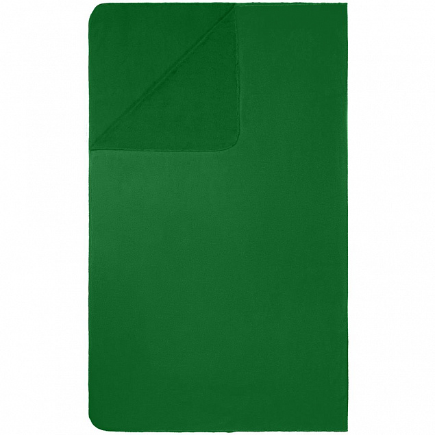 Дорожный плед Voyager, зеленый с логотипом в Екатеринбурге заказать по выгодной цене в кибермаркете AvroraStore