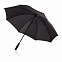 Зонт-трость антишторм  Deluxe 30", черный с логотипом в Екатеринбурге заказать по выгодной цене в кибермаркете AvroraStore