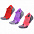Набор из 3 пар спортивных женских носков Monterno Sport, голубой, зеленый и оранжевый с логотипом в Екатеринбурге заказать по выгодной цене в кибермаркете AvroraStore