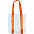 Шоппер Clear Fest, прозрачный с оранжевыми ручками с логотипом в Екатеринбурге заказать по выгодной цене в кибермаркете AvroraStore