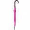 Зонт-трость Standard, ярко-розовый (фуксия) с логотипом в Екатеринбурге заказать по выгодной цене в кибермаркете AvroraStore