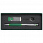 Коробка Notes с ложементом для ручки и флешки, зеленая с логотипом в Екатеринбурге заказать по выгодной цене в кибермаркете AvroraStore