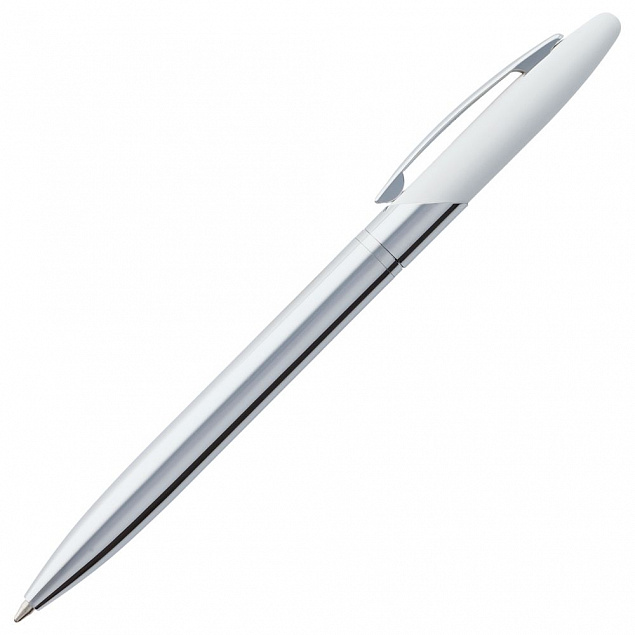 Ручка шариковая Dagger Soft Touch, белая с логотипом в Екатеринбурге заказать по выгодной цене в кибермаркете AvroraStore