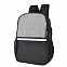 Рюкзак Cool, серый/чёрный, 43 x 30 x 13 см, 100% полиэстер  с логотипом в Екатеринбурге заказать по выгодной цене в кибермаркете AvroraStore
