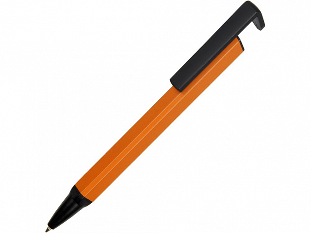 Ручка-подставка металлическая «Кипер Q» с логотипом в Екатеринбурге заказать по выгодной цене в кибермаркете AvroraStore