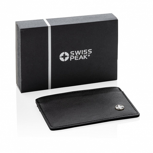 Бумажник Swiss Peak с защитой от сканирования RFID с логотипом в Екатеринбурге заказать по выгодной цене в кибермаркете AvroraStore