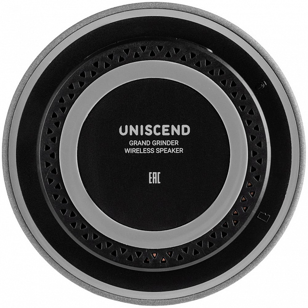 Беспроводная колонка Uniscend Grand Grinder, серая с логотипом в Екатеринбурге заказать по выгодной цене в кибермаркете AvroraStore