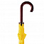 Зонт-трость Standard, желтый с логотипом в Екатеринбурге заказать по выгодной цене в кибермаркете AvroraStore